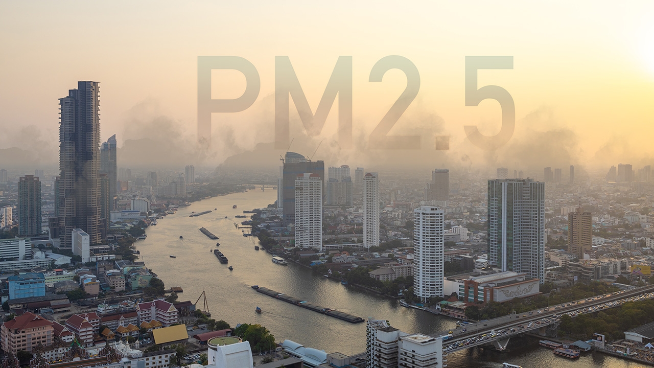 สธ.ย้ำมาตรการเฝ้าระวังฝุ่น PM 2.5 เพิ่มสูงขึ้น