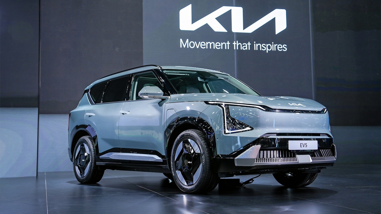 เกียเปิดตัว “The Kia EV5” SUV ไฟฟ้า 100% ราคาเริ่มต้น 1.249 ล้าน-วิ่งได้ไกล 665 กม.