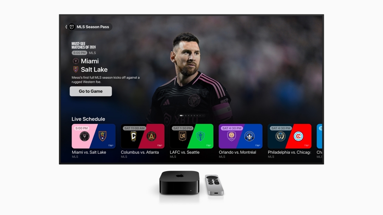 Apple เผย MLS รอบเพลย์ออฟ มีถ่ายทอดสดในรูปแบบ Immersive Video สำหรับ Apple Vision Pro