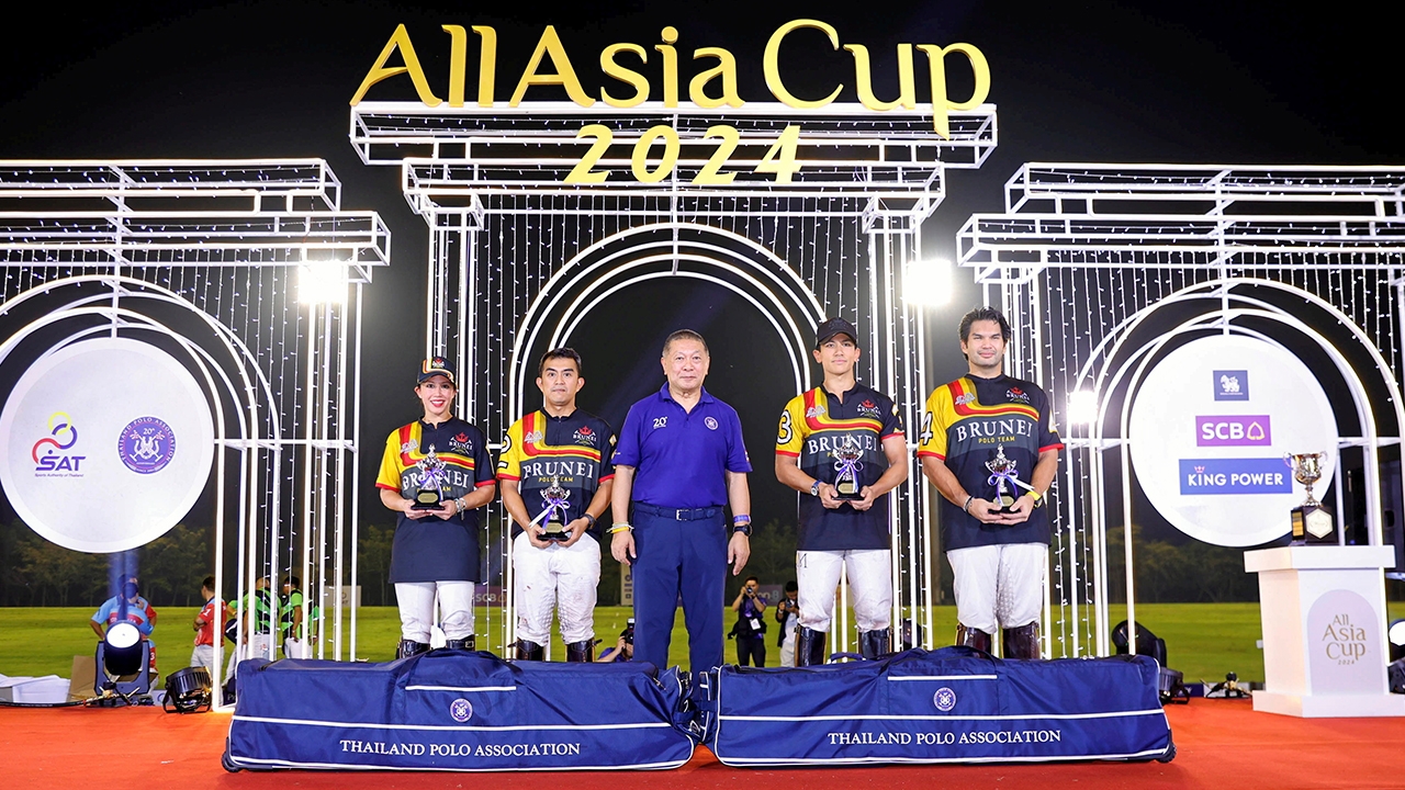 ทีมชาติไทยคว้าแชมป์กีฬาขี่ม้าโปโลรายการแรกของปี “All Asia Cup 2024”