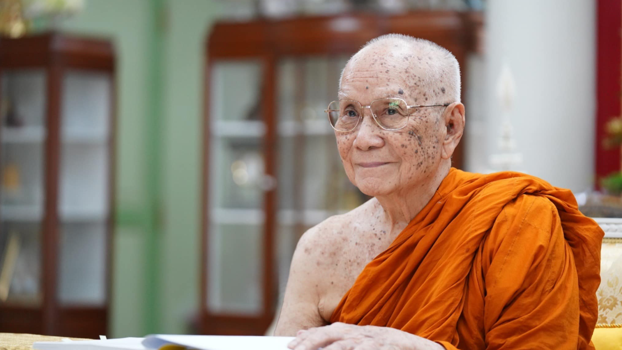 สมเด็จพระสังฆราช ทรงพระเมตตาให้ “สุภาพ สุคนธทรัพย์” เข้าเฝ้ารับประทานพร