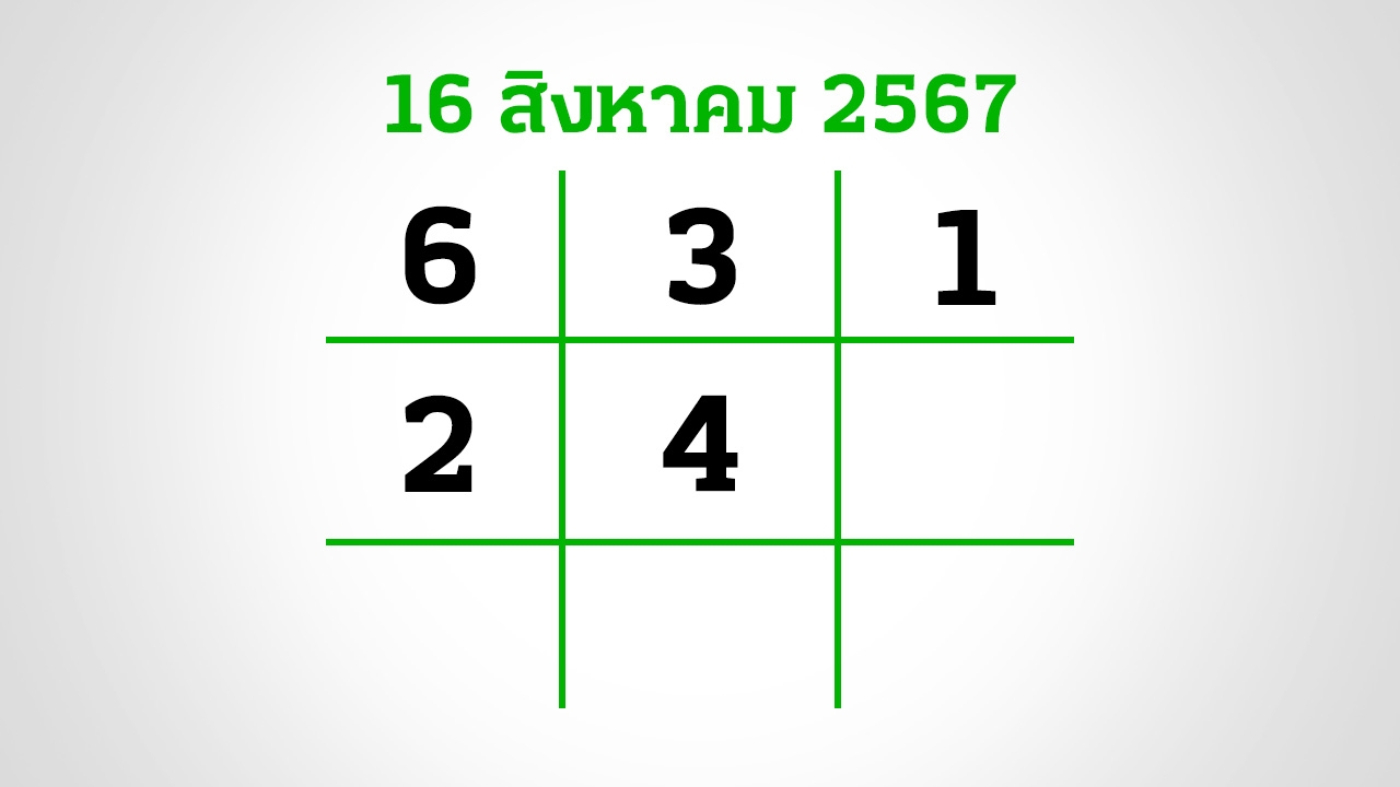 อีก 3 วันหวยออก งวดนี้กองสลากยังไม่สัญจร อย่าลืมส่อง "เลขเด็ดงวดนี้" 16/8/67