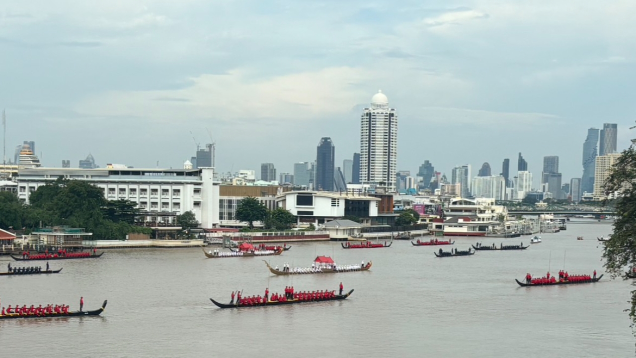 เสนาธิการทหารเรือ ตรวจซ้อมรูปขบวนเรือในแม่น้ำเจ้าพระยา ครั้งที่ 6 พร้อมซ้อมแผนเผชิญเหตุ