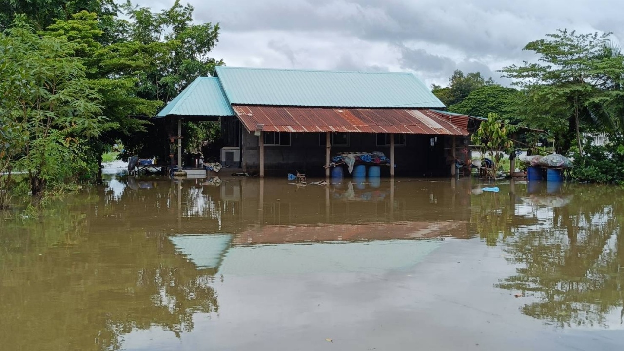 หนองคาย เตือนธงเหลือง ระดับน้ำโขงเพิ่มขึ้นต่อเนื่อง แจ้งประชาชนยกของขึ้นที่สูง