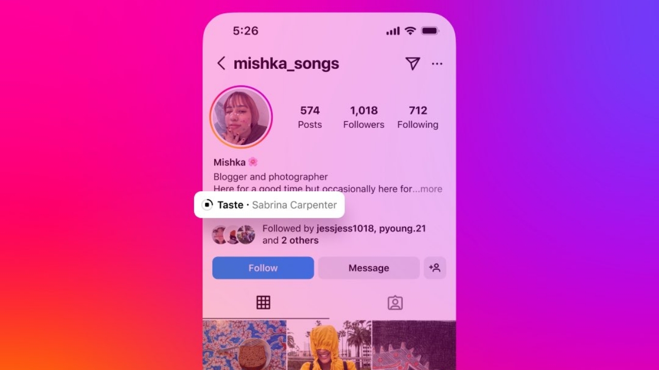 Instagram เปิดโอกาสให้ผู้ใช้งานเพิ่มเพลงโปรดบนหน้าโปรไฟล์