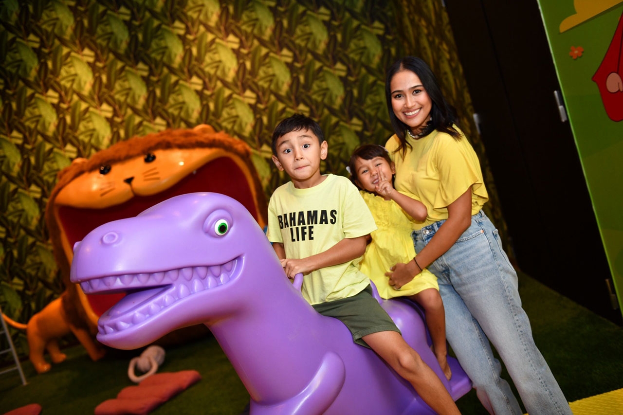 บรรยากาศด้านหน้าโรงภาพยนตร์ Kids Cinema สาขา ไอคอนซีเนคอนิค